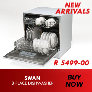 Swan 8 Place Setting Countertop Dishwasher